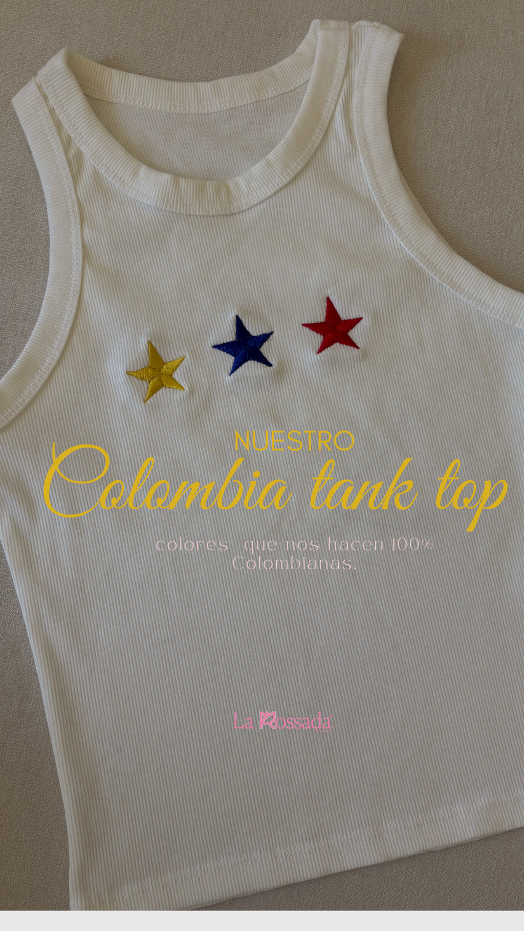 TRICOLOR TANK TOP